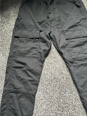 Signature by Levi Strauss grayish Men's Cargo Pants with Drawstring Waist